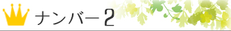 ランキング2位
